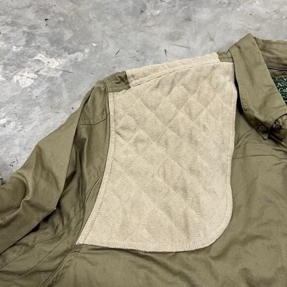 Kevin’s Plantation Shirt Men's Large Green Hunting Outdoor Button Up Nylon - Picture 7 of 7